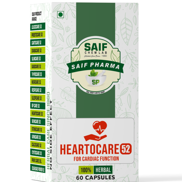 Heartocare – Ayurvedic Heart Health & Cholesterol Support | 60 Capsules