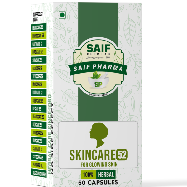 Skincare 52 – Herbal Skin Detox & Rejuvenation Formula | 60 Tablets